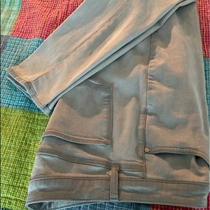 Talbots slim ankle light blue pants